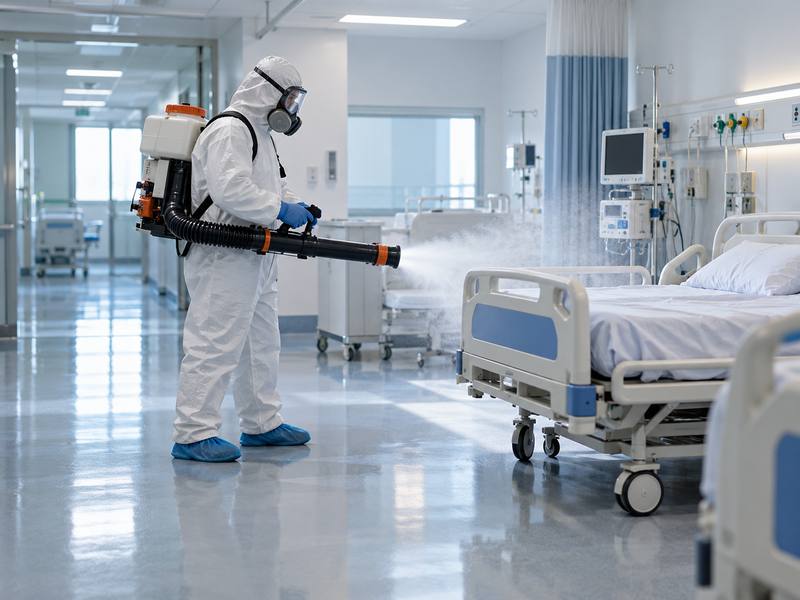 Hospital fumigation